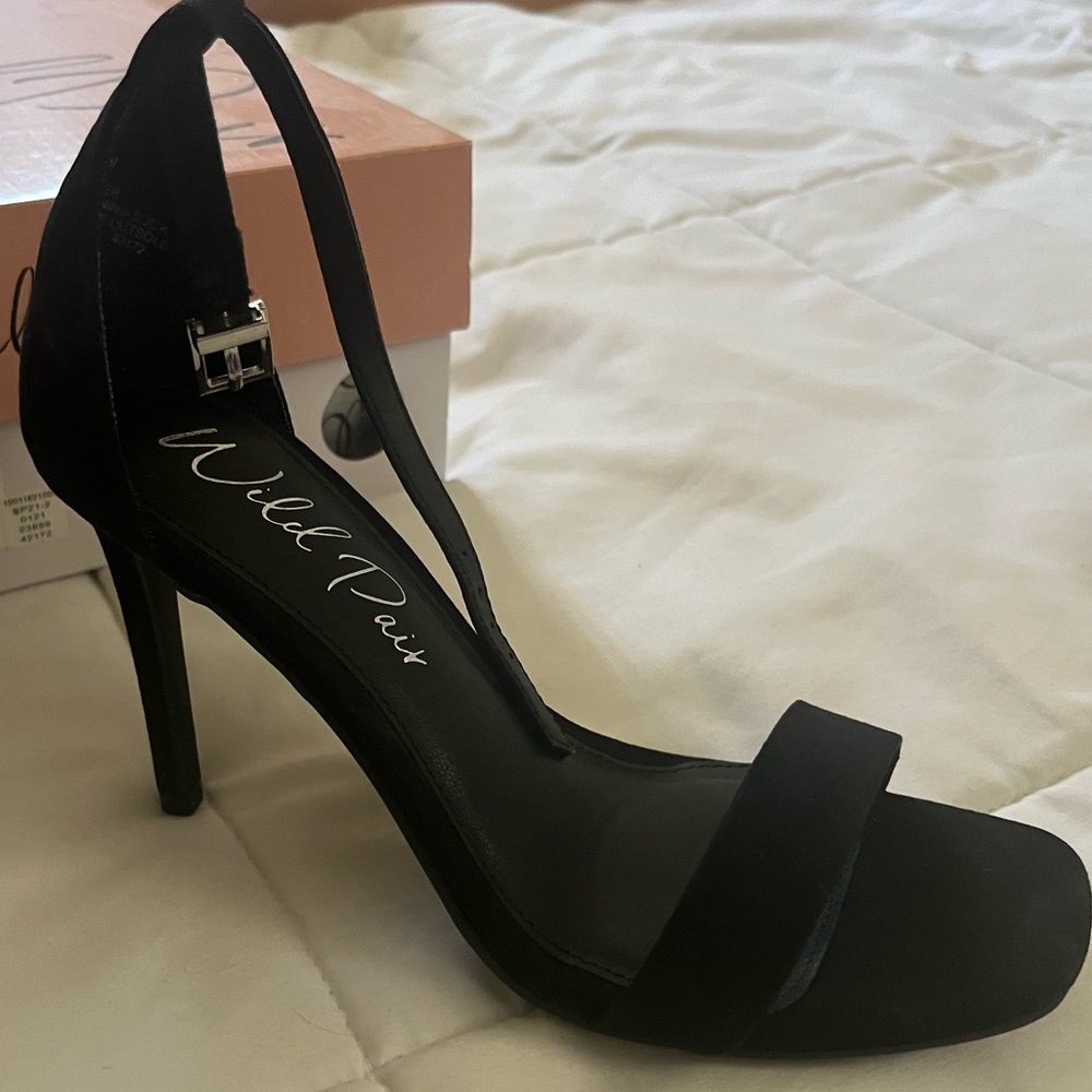 Black heels